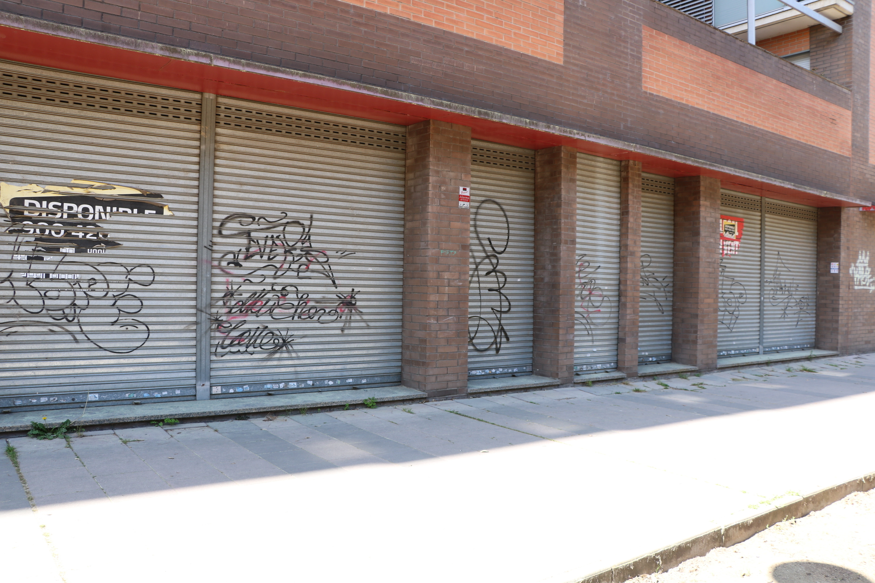 Imagen para los medios: Decoración de las persianas de los comercios