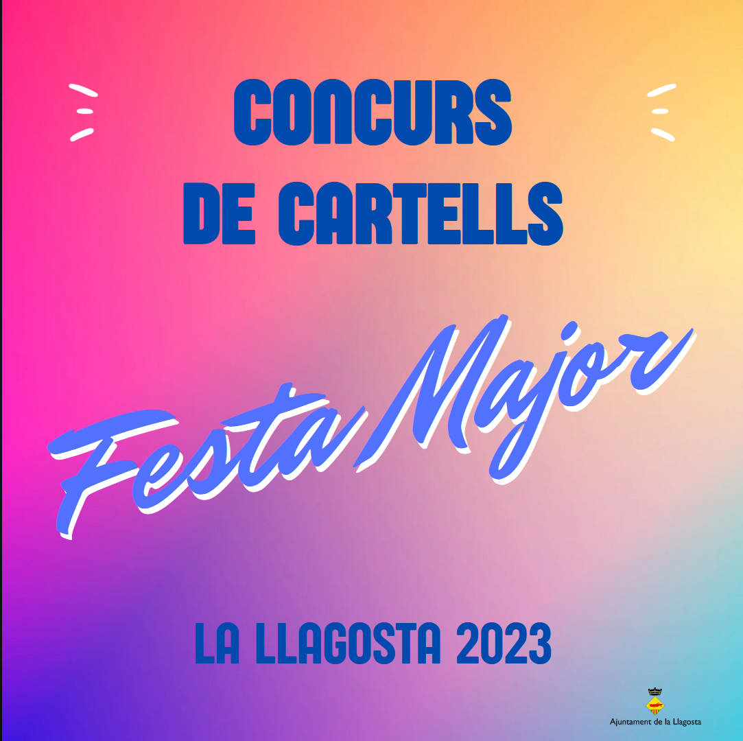 Imagen para los medios: Concurso de carteles Fiesta Mayor 2023