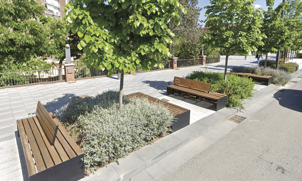 Imatge pels mitjans: Millora de la rambla del passeig de Joan Miró